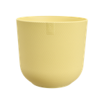 jazz round 30cm cream yellow